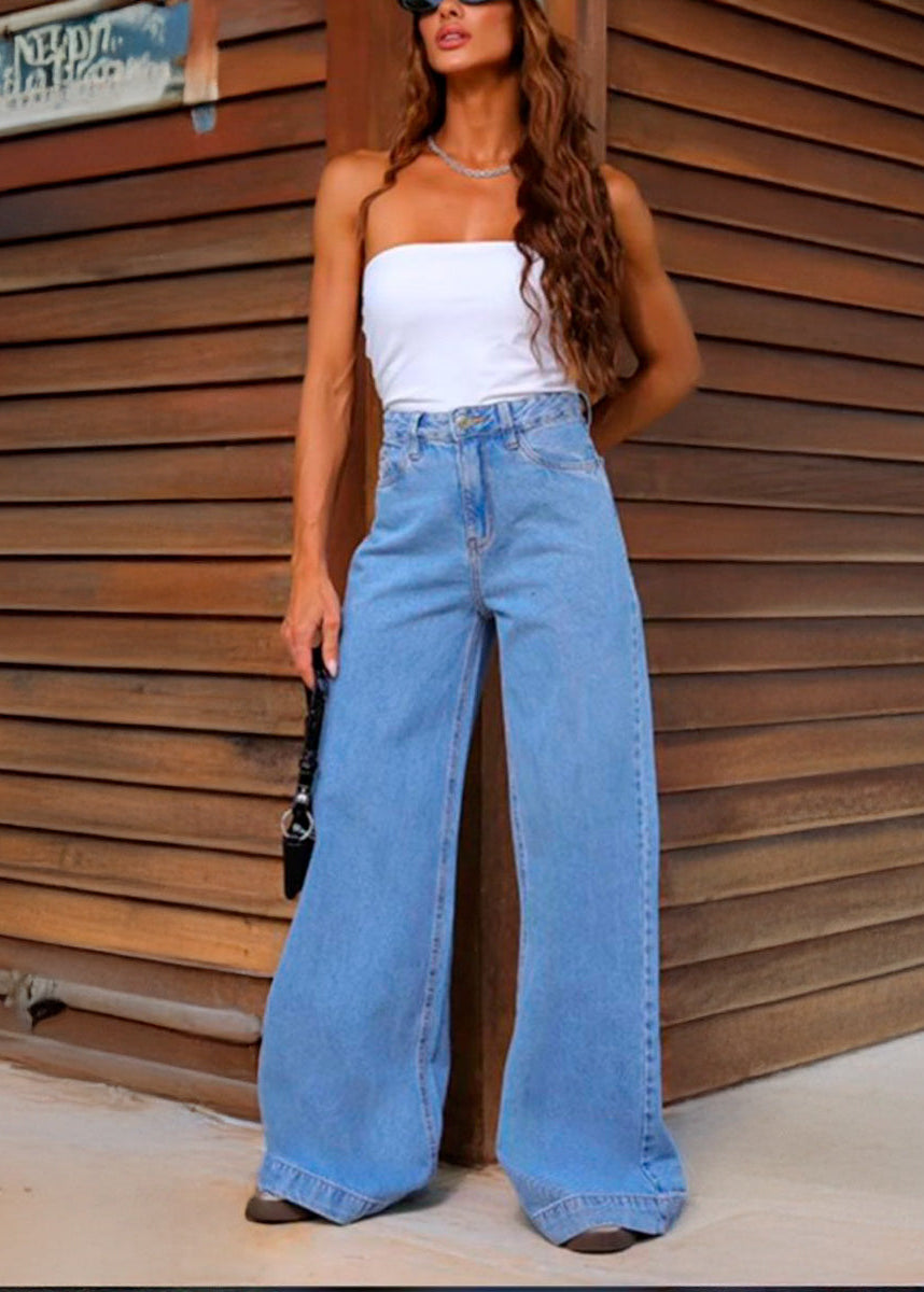 Calça Feminina REVANCHE ref. JEANS PANTALONA - VintedoisK Imagem principal do produto