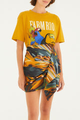 BLUSA T-SHIRT MEDIA BRASIL POLEN 347439 FARM RIO