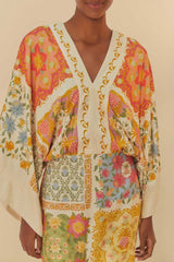 VESTIDO CURTO MG LENÇO AMALFI 338005 FARM RIO