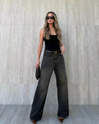 Calça Feminina Alcance ref. JEANS NEW - VintedoisK