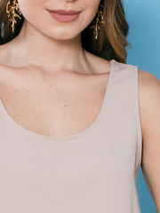 BLUSA REGATA CREPE ALFAIATARIA 393139 SKENN