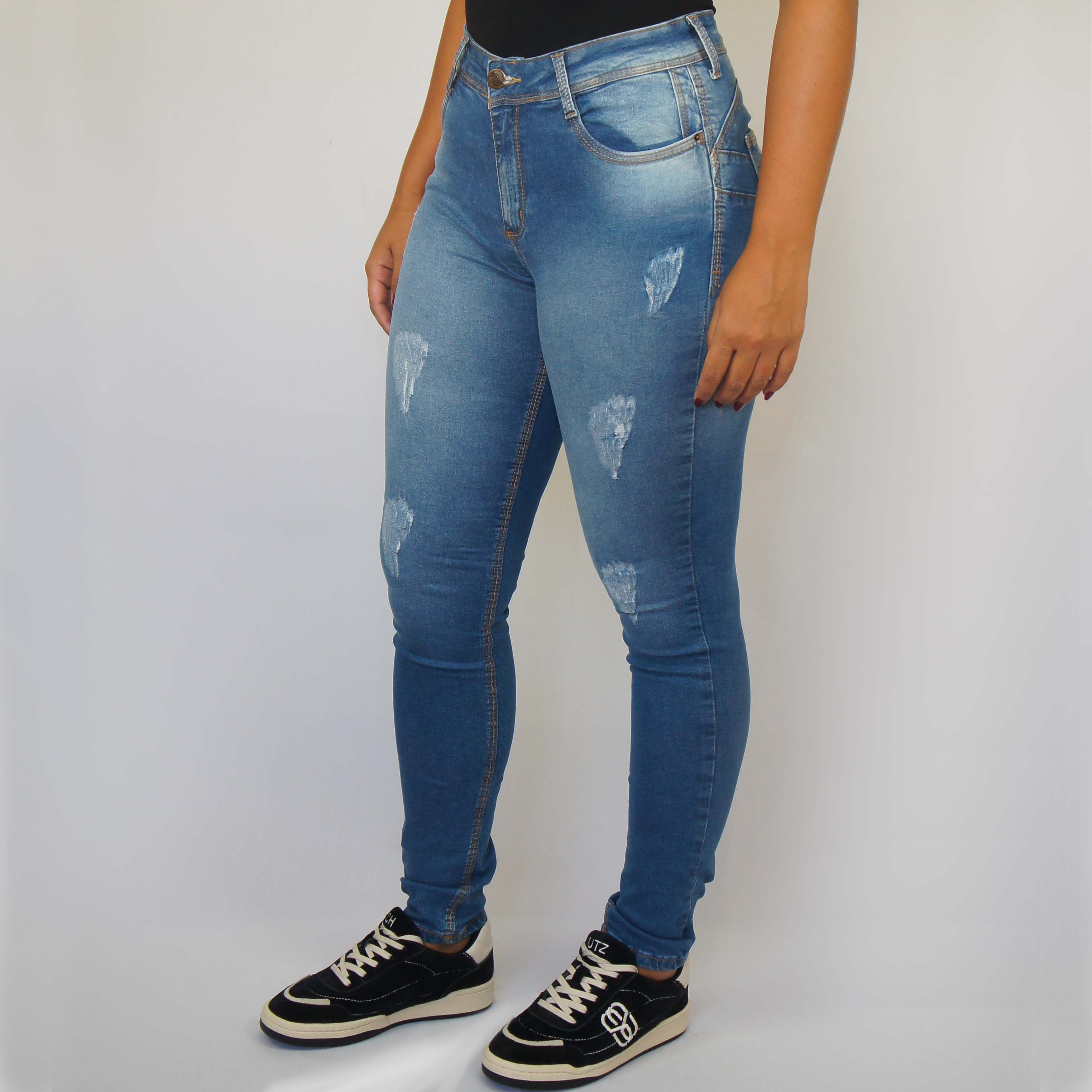 Calça Feminina BOKKER ref. JEANS SKINNY - VintedoisK Imagem principal do produto