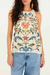 BLUSA REGATA SONHO REAL 345379 FARM RIO
