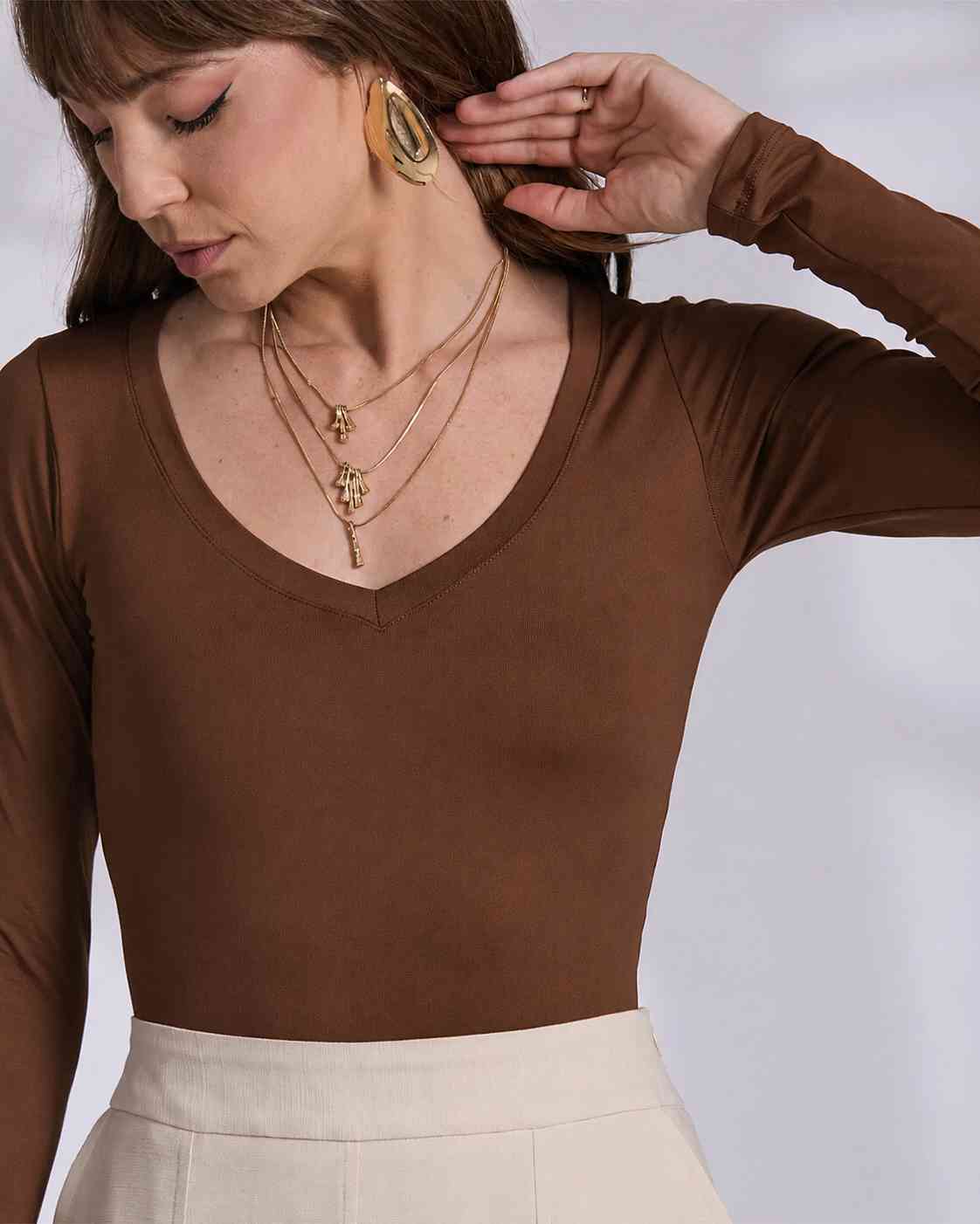 Body Feminino Coqueta ref. BODY ML - VintedoisK