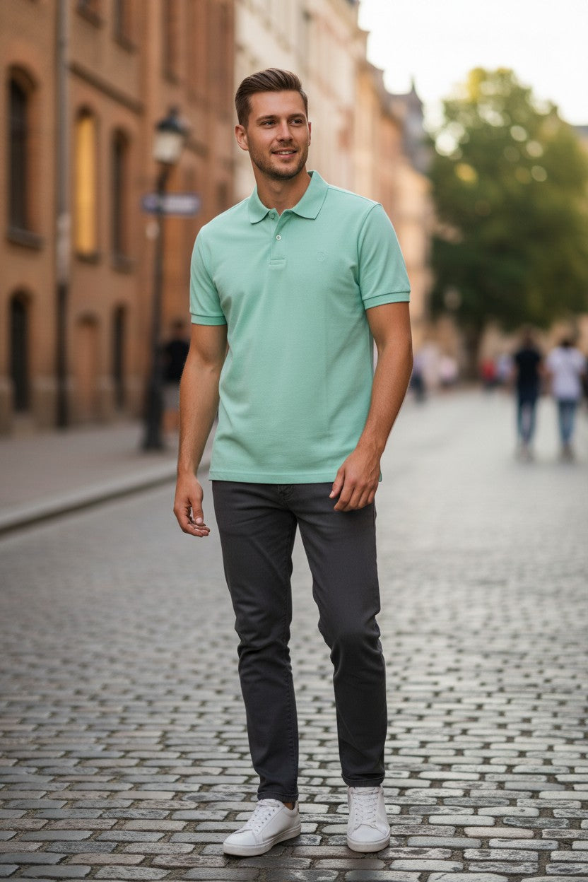 CAMISETA POLO MASC DOG BORDADO 113893M REVANCHE Imagem secundária do produto