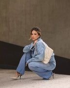 Calça Feminina Alcance ref. JEANS CLARA - VintedoisK