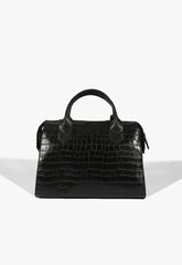 BOLSA BOWLING NAY CROCO PRETA S 50015 0838 0001 SCHUTZ