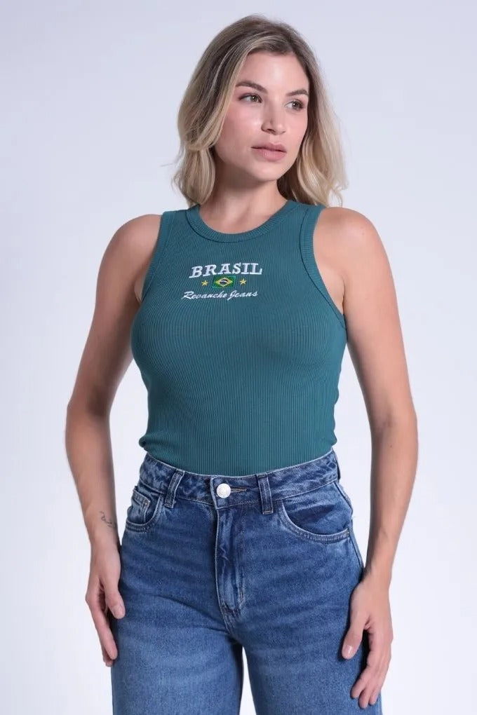Blusa Feminina Revanche ref. BLUSA REGATA - VintedoisK