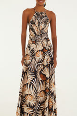 VESTIDO LASTEX MAR DE CONCHA 346757 FARM RIO