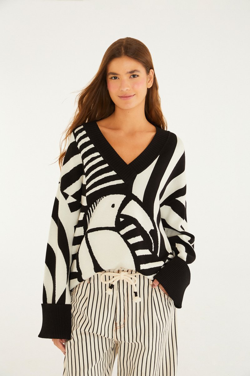 Blusa Feminina Farm rio ref. BLUSA PULL - VintedoisK