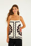 Blusa Feminina Farm rio ref. BLUSA REGATA - VintedoisK