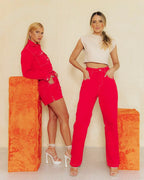 Calça Feminina Alcance ref. JEANS RETA - VintedoisK
