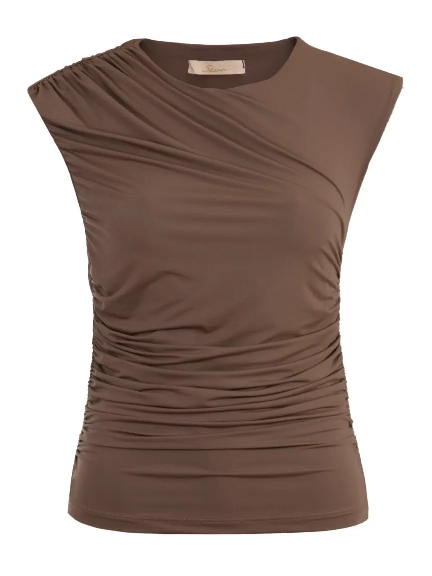 Blusa Feminina Skenn ref. BLUSA DRAPEADA - VintedoisK