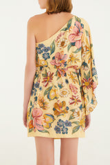 VESTIDO CURTO OMBRO LENÇO 345381 FARM RIO