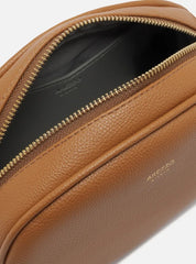 BOLSA TIRACOLO MARROM MÉDIA ARREDONDADA BARBICACHO A 50011 0969 0003 AREZZO