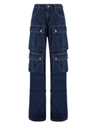 Calça Feminina Alcance ref. JEANS ESCURA - VintedoisK