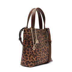 BOLSA TOTE MÉDIA MADRI CHAVEIRO ANIMAL PRINT C 50002 0128 0006 ANACAPRI