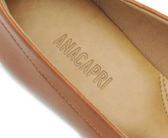 MOCASSIM LISO ADORNO MARROM C 30364 0032 0002 ANACAPRI