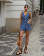 Shorts Feminina ALCANCE ref. SHORTS JEANS - VintedoisK