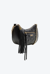 BOLSA SHOULDER COURO PRETO S 50010 0479 0001 SCHUTZ