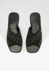 SANDÁLIA RASTEIRA X SCHUTZ LOGO PRETA S 20889 0021 0001 SCHUTZ