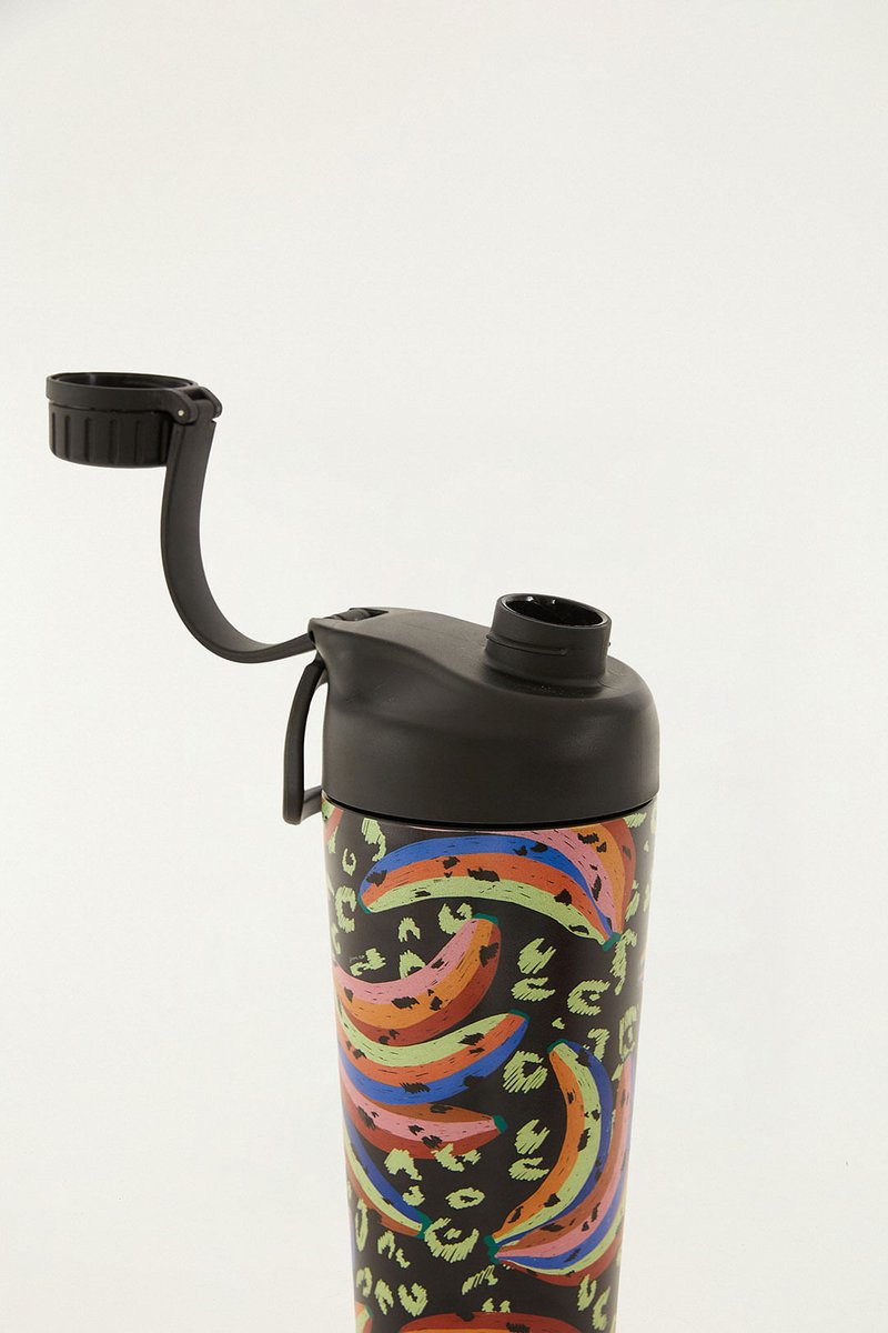 SHAKER TERMICO 700ML BANANADA 374519 FARM Imagem secundária do produto