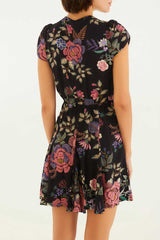 VESTIDO CURTO FLORAL BERLIM 342095 FARM RIO