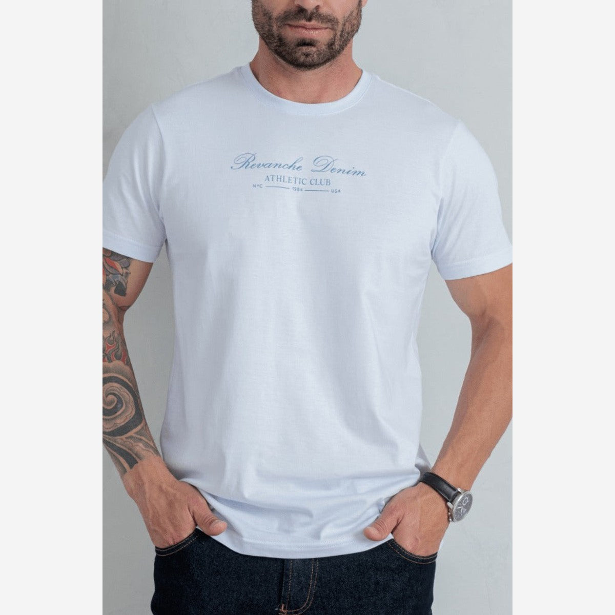 CAMISETA MASC MC ESTAMPADA CTMAS00162 REVANCHE Imagem principal do produto