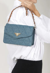 BOLSA TIRACOLO AZUL JEANS S 50018 3101 0001 SCHUTZ