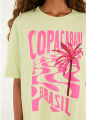 BLUSA T-SHIRT AMPLA COPABRASIL 353101 FARM RIO