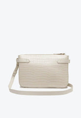 BOLSA TIRACOLO MILLA CROCO BRANCA S 50010 0165 0010 SCHUTZ - Vintedoisk