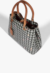 BOLSA TOTE LARA NEW TRIANGLE PRETA S 50018 1188 0008 SCHUTZ