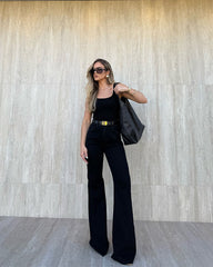 CALÇA JEANS FLARE ESSENTIALS 9736 ALCANCE