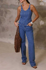 CALÇA JEANS RETA ETERNAL 9953141 ALCANCE