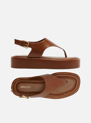 PAPETE TOURINO COURO MARROM A 13945 0013 0001 AREZZO