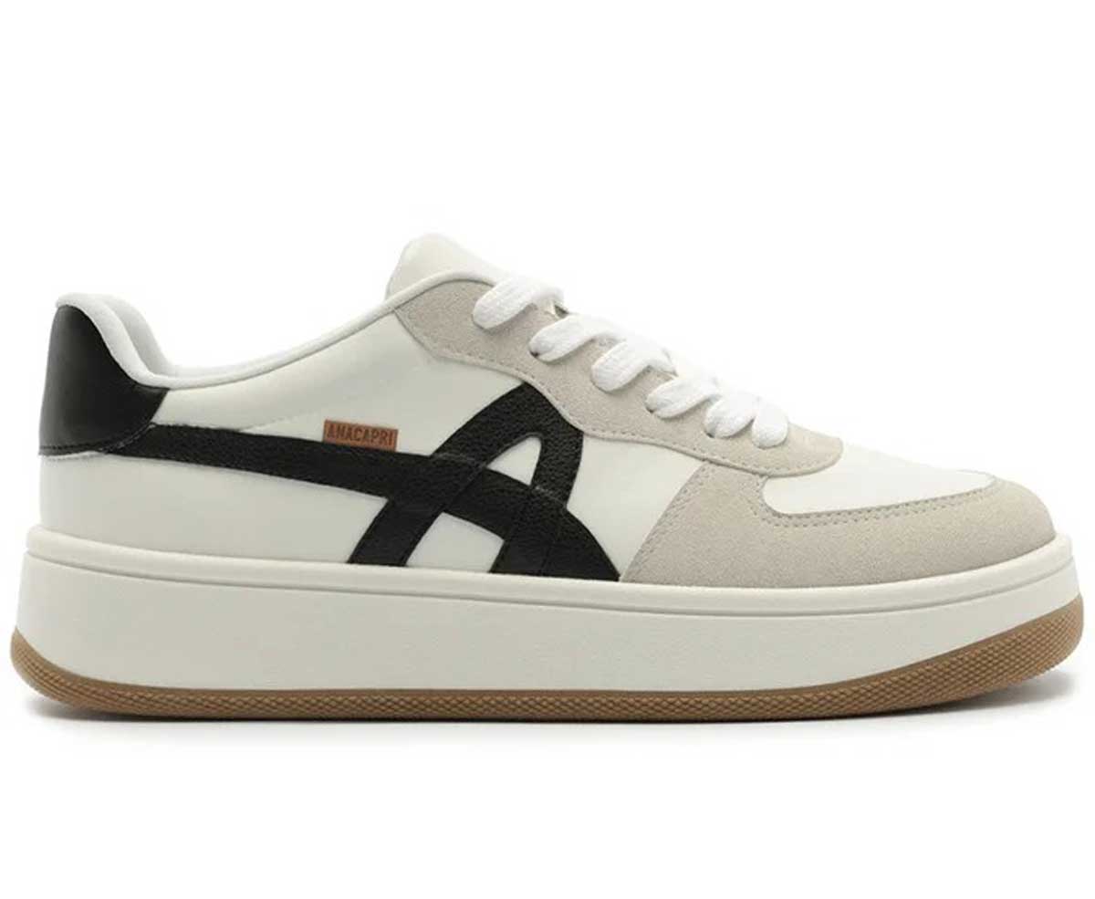 TÊNIS ROBUSTO STREET CINZA E PRETO C 30709 0003 0006 ANACAPRI