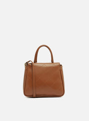 BOLSA SATCHEL MARROM PEQUENA CORRENTE A 50023 0757 0004 AREZZO
