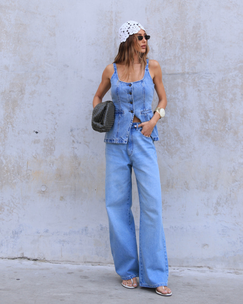Calça Feminina ALCANCE ref. JEANS NEW - VintedoisK