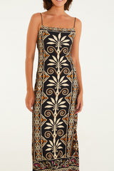 VESTIDO MIDI ADRIELE 347504 FARM RIO