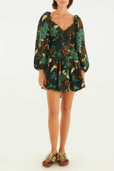 VESTIDO CURTO MANGA BEATRICE FLORAL 342593 FARM RIO