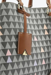 BOLSA TOTE LARA NEW TRIANGLE PRETA S 50018 1188 0008 SCHUTZ