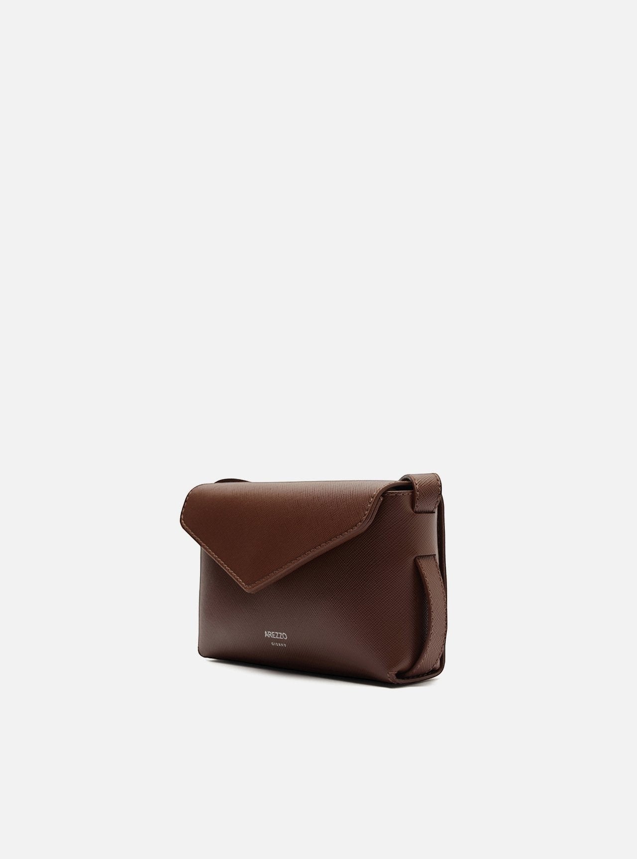 BOLSA TIRACOLO MARROM ESCURO PEQUENA ENVELOPE A 50023 0615 0018 AREZZO Imagem secundária do produto