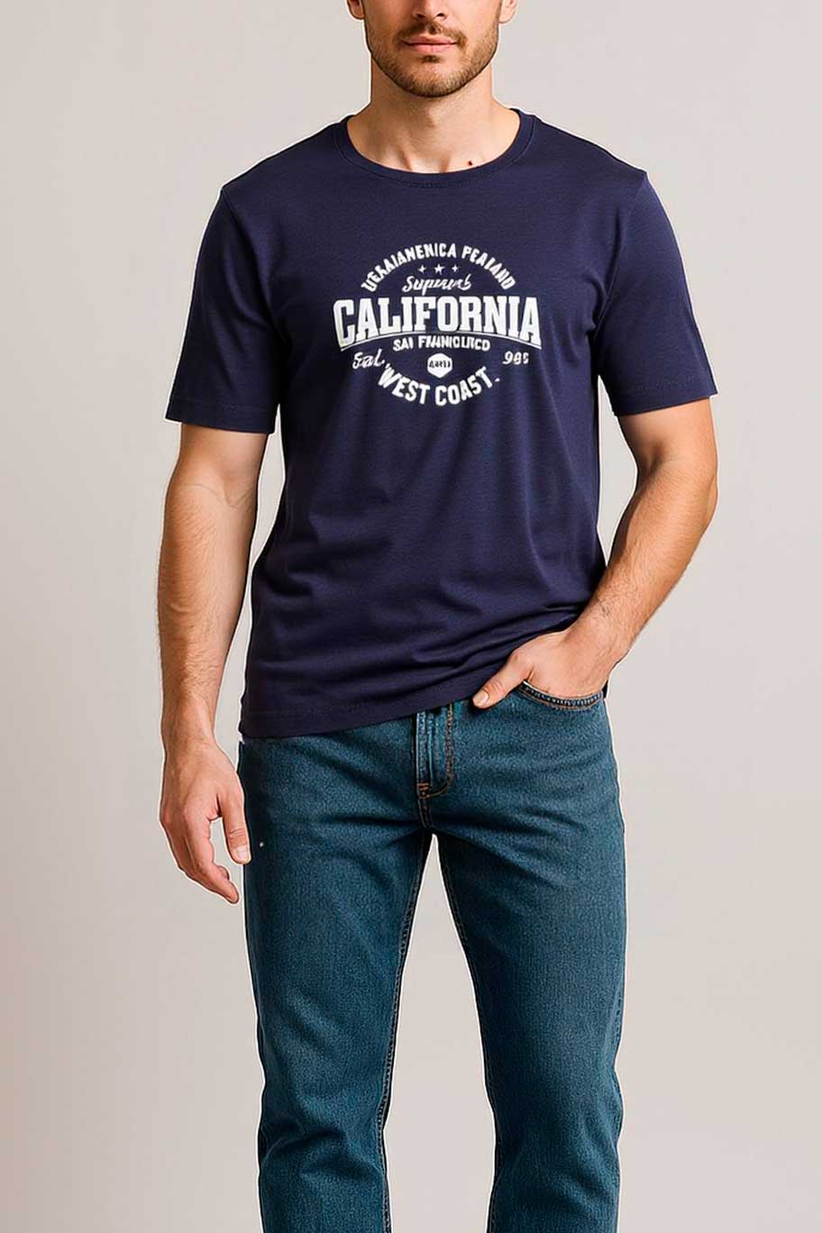 CAMISETA ESTAMPA MASC MC CALIFORNIA MAS00095M REVANCHE Imagem secundária do produto