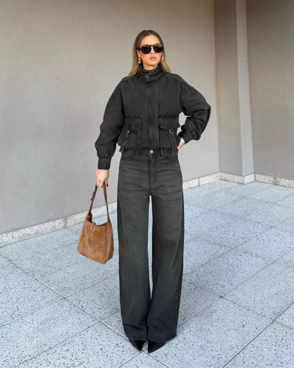 Calça Feminina Alcance ref. JEANS BAGGY - VintedoisK