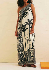 Vestido Longo Ombro Corda 103194 Cacay