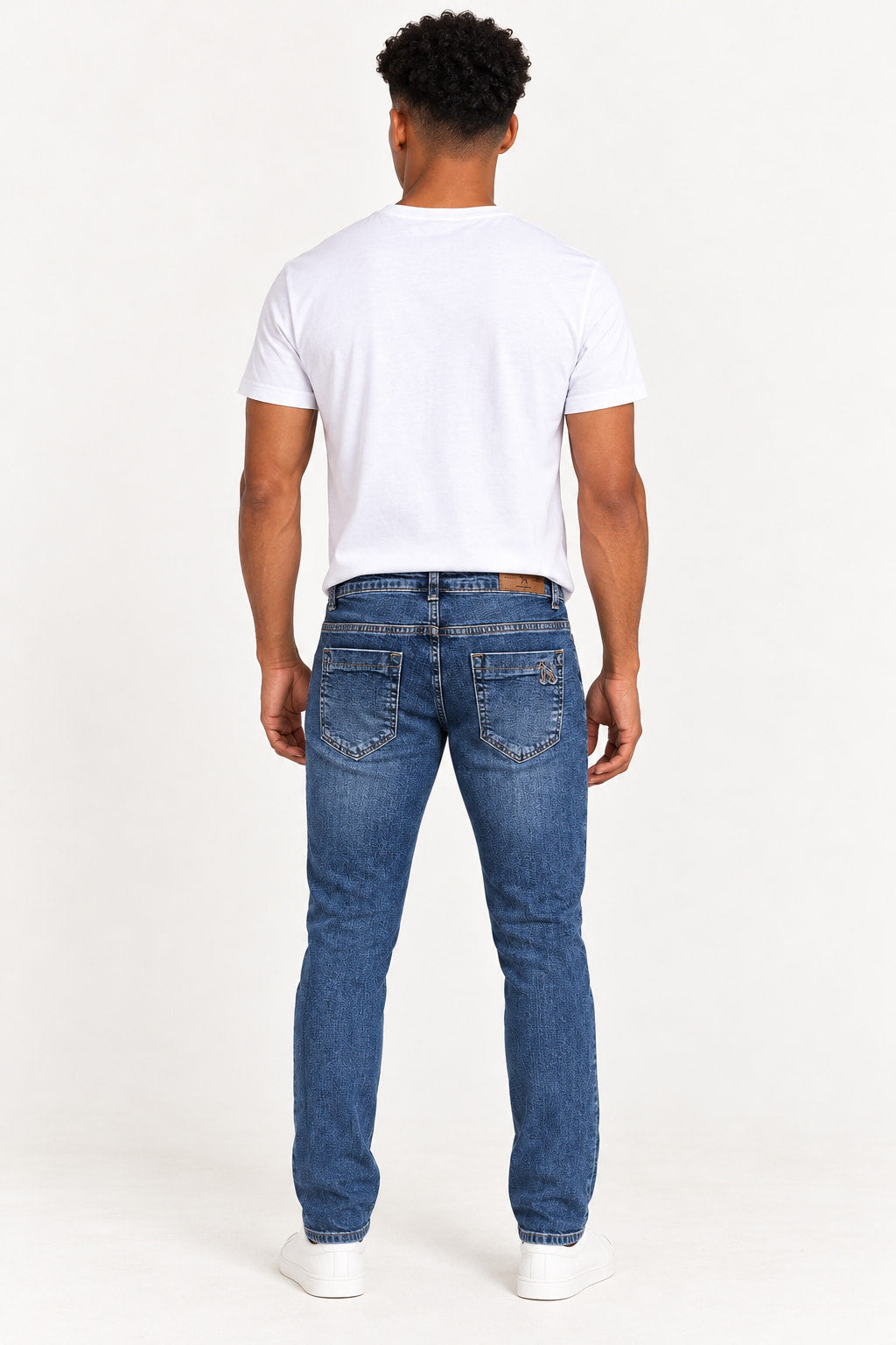 CALÇA JEANS MASC SLIM BORD CAMAS00011 REVANCHE