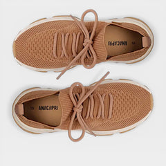 TÊNIS RUNNER KNIT BEGE C 30733 0002 0001 ANACAPRI