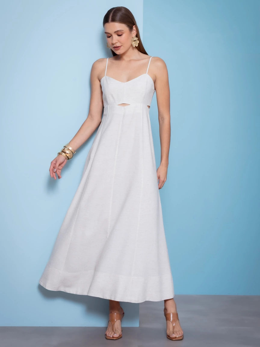 VESTIDO LINHO RESORT 403617 SKENN