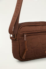 BOLSA FARM ZIRIGUIDUM LISOS PUFFER MARRO 78328329B FARM