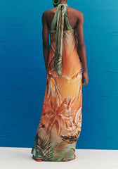 VESTIDO LONGO RETO GOLINHA 102772 CACAY